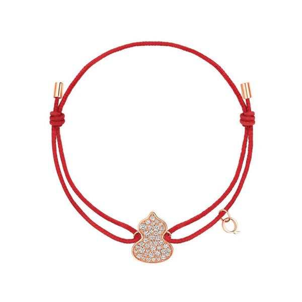 Qeelin Wulu ダブルグァ ブレスレット ルビー/ダイヤ ローズゴールド Qeelin Wulu Bracelet - WUC40ACRGDI – Chong Hing Jewelers