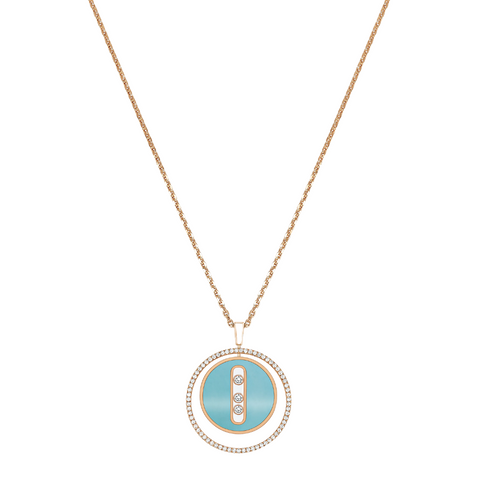 Messika Turquoise Lucky Move MM Necklace  Messika