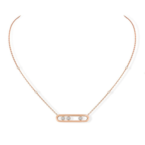 Move Necklace - Pink Gold  Messika