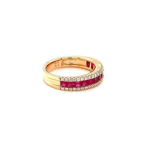 Ruby Diamond Band  CH Collection
