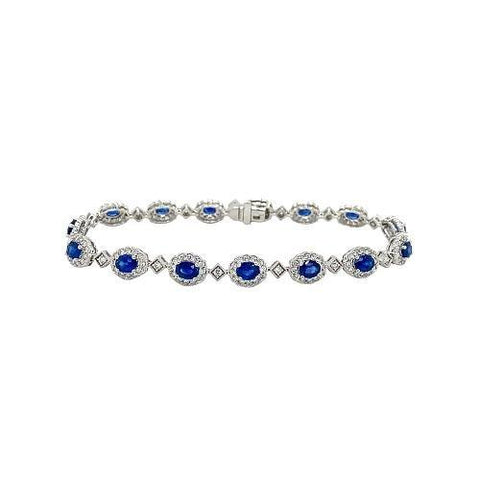 Sapphire Diamond Bracelet  CH Collection
