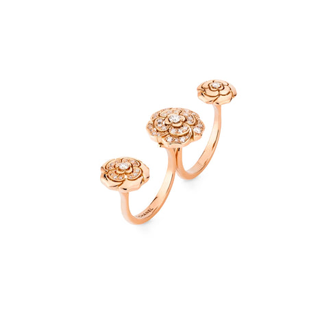 CHANEL Extrait de Camélia Transformable Ring  Chanel