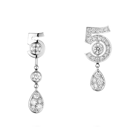 CHANEL Eternal N°5 Transformable Earrings  Chanel