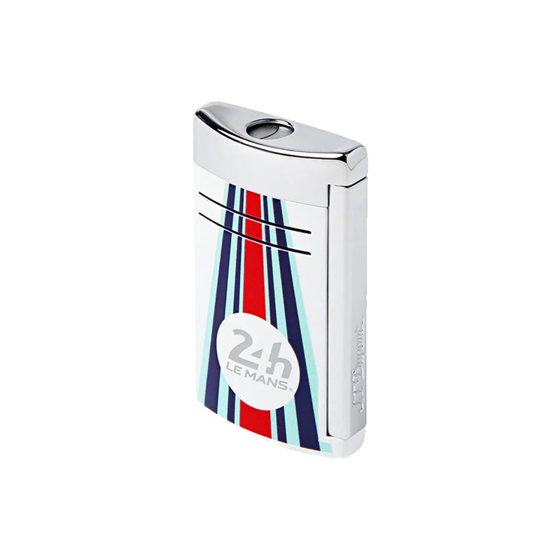 St Dupont Maxijet 24H Du Mans White/Chrome Lighter
