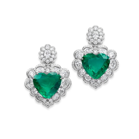 Chopard Red Carpet Collection Emerald Earring  Chopard