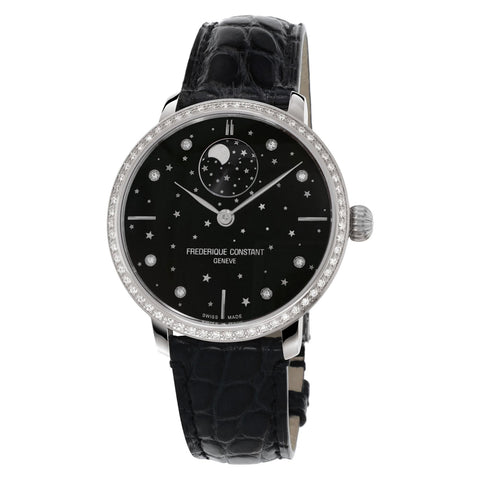 Frederique Constant Slimline Moonphase Stars Manufacture Ladies  Frederique Constant