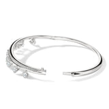 Hearts On Fire Barre Floating Diamond Pavé Bangle  Hearts on Fire