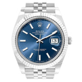 Rolex Datejust 41mm Blue Jubilee Gentle Watch