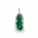 18KW Jade Pendant