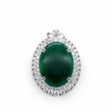 18KW Jade Pendant