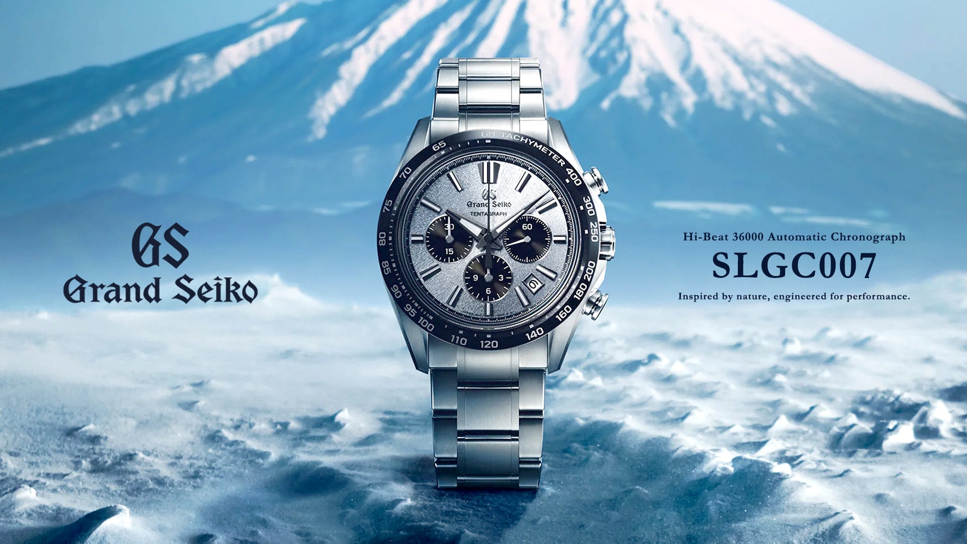 Grand Seiko timepiece banner SLGC007