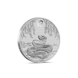 Year of the Snake Silver Coin 2025 Chong Hing Jewelers