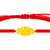 24k Gold Year of the Dragon Bracelet  Chong Hing Jewelers