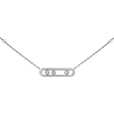 Messika Baby Move White Gold Diamond Necklace  Messika