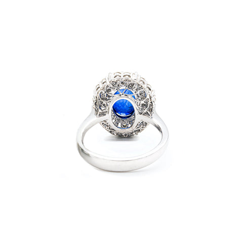 Sapphire Diamond Ring  CH Collection