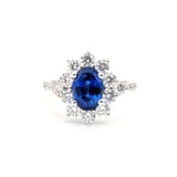 Sapphire Diamond Ring  CH Collection