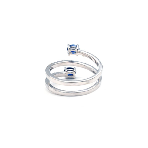 Sapphire Diamond Ring  CH Collection