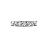 Hearts On Fire 18KW Signature 5-Stone Wedding Band