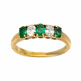 Emerald Diamond Ring