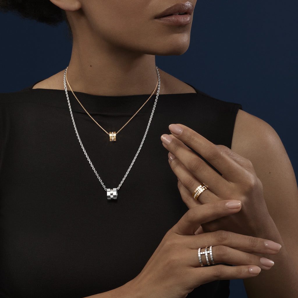 Chopard Ice Cube Necklace 797005-5003 – Chong Hing Jewelers