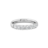 Hearts On Fire 18KW Signature 7-Stone Wedding Band