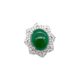 18KW Jade Ring CH Collection