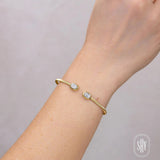 Shy Creation Corelli 0.20CT Diamond Baguette Bangle