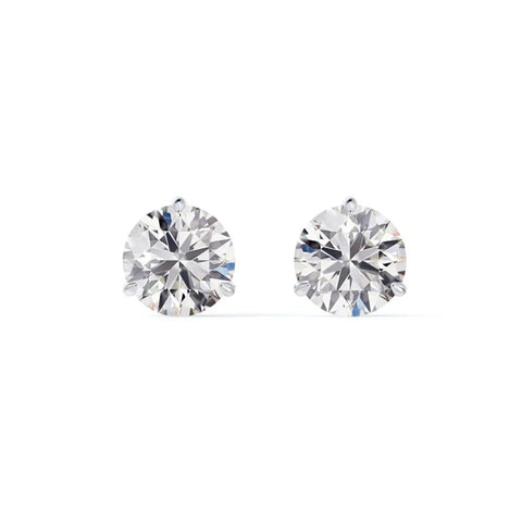 Forevermark Classic Three Prong Diamond Stud Earrings - 0.50 Carat  Forevermark