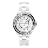 CHANEL J12 Automatic Diamond White Dial Watch Chanel