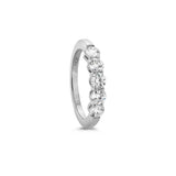 Hearts On Fire 18KW Love 5 Stone Multiplicity Wedding Band