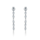 Hearts on Fire Aerial Dewdrop Stiletto Diamond Earrings  Hearts on Fire