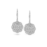 Hearts On Fire Lorelei Double Halo Diamond Drop Earrings