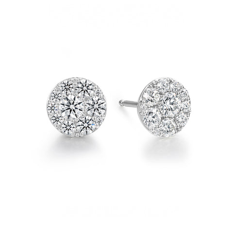 Hearts on Fire Tessa Diamond Circle Earrings