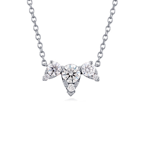 Hearts On Fire Aerial Triple Diamond Necklace  Hearts on Fire