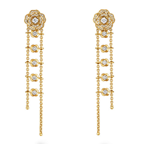 CHANEL Bouton de Camélia Transformable Earrings  Chanel