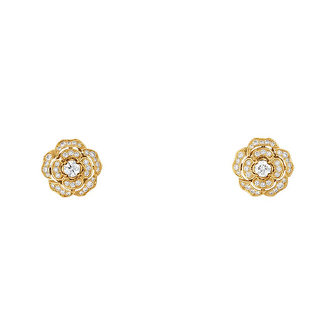 CHANEL Bouton de Camélia Transformable Earrings  Chanel