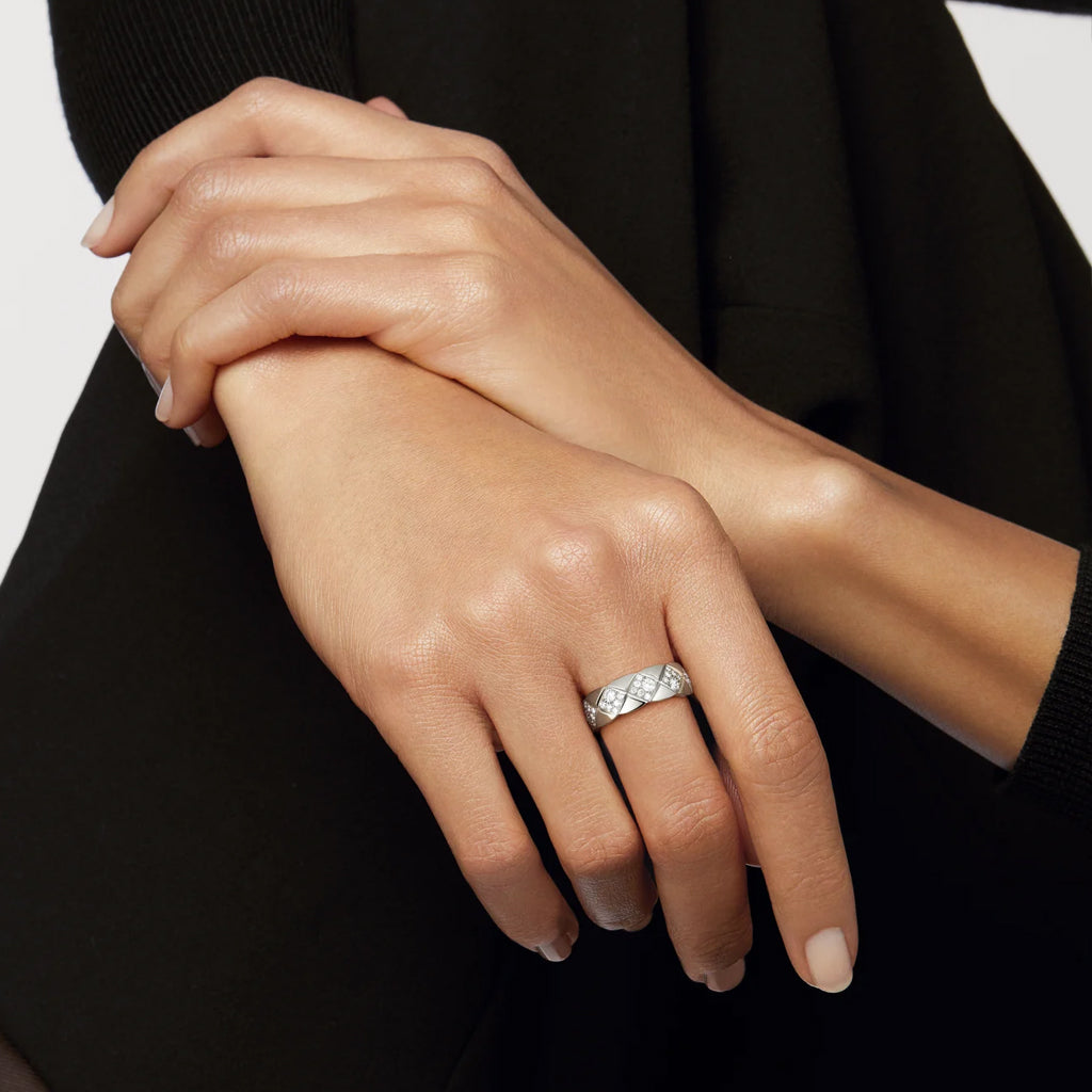 White Gold Ring Coco Crush Ring Size White Gold Ring Coco Crush