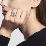 CHANEL Fil De Camelia Ring Chanel