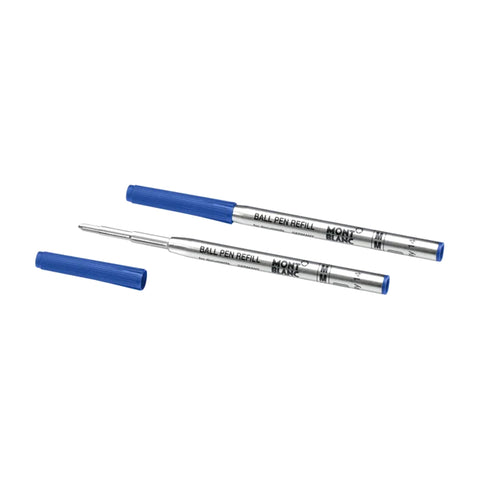 Montblanc 2 Ballpoint Pen Refills Medium Royal Blue  Montblanc