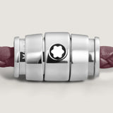Montblanc Meisterstuck 3 Rings Cassis Leather Bracelet