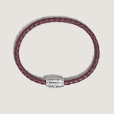 Montblanc Meisterstuck 3 Rings Cassis Leather Bracelet