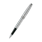 Montblanc Meisterstück Solitaire Platinum-Plated Facet Classique 163 Rollerball Pen