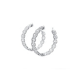 Mémoire Diamond Hoop Earrings  Memoire