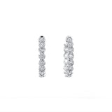 Mémoire Diamond Hoop Earrings  Memoire