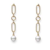 Mikimoto M Code Akoya Cultured Pearl Drop Earrings