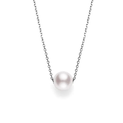 Mikimoto Akoya Single Cultured Pearl 18" Necklace