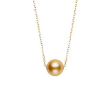 Mikimoto Golden South Sea Cultured Single Pearl Pendant  Mikimoto