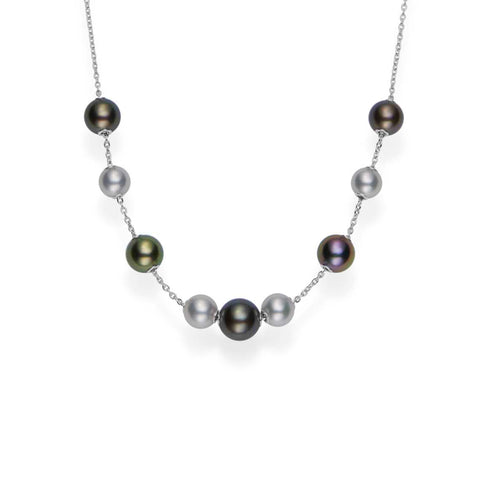 Mikimoto Pearls in Motion Necklace  Mikimoto