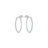 Mémoire Diamond Hoop Earrings  Memoire