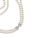 Mikimoto Akoya Cultured Pearl Double Strand Necklace